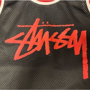 Men’s Stussy mesh basketball jersey